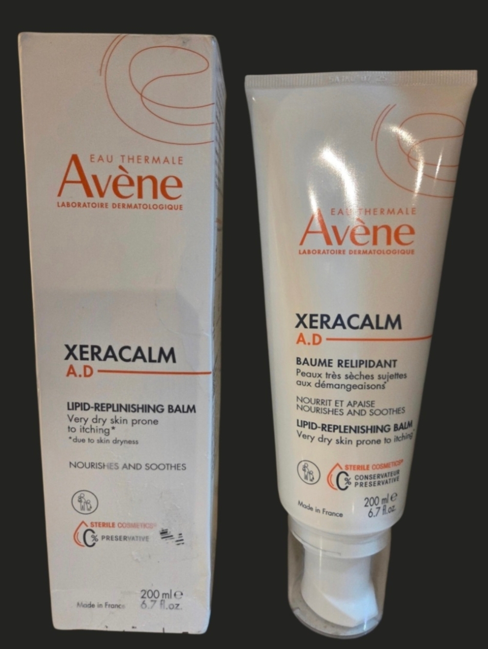 Avene XERACALM A.D Lipid Replenishing Balm 6.7oz BNIB Nourishes & Soothes